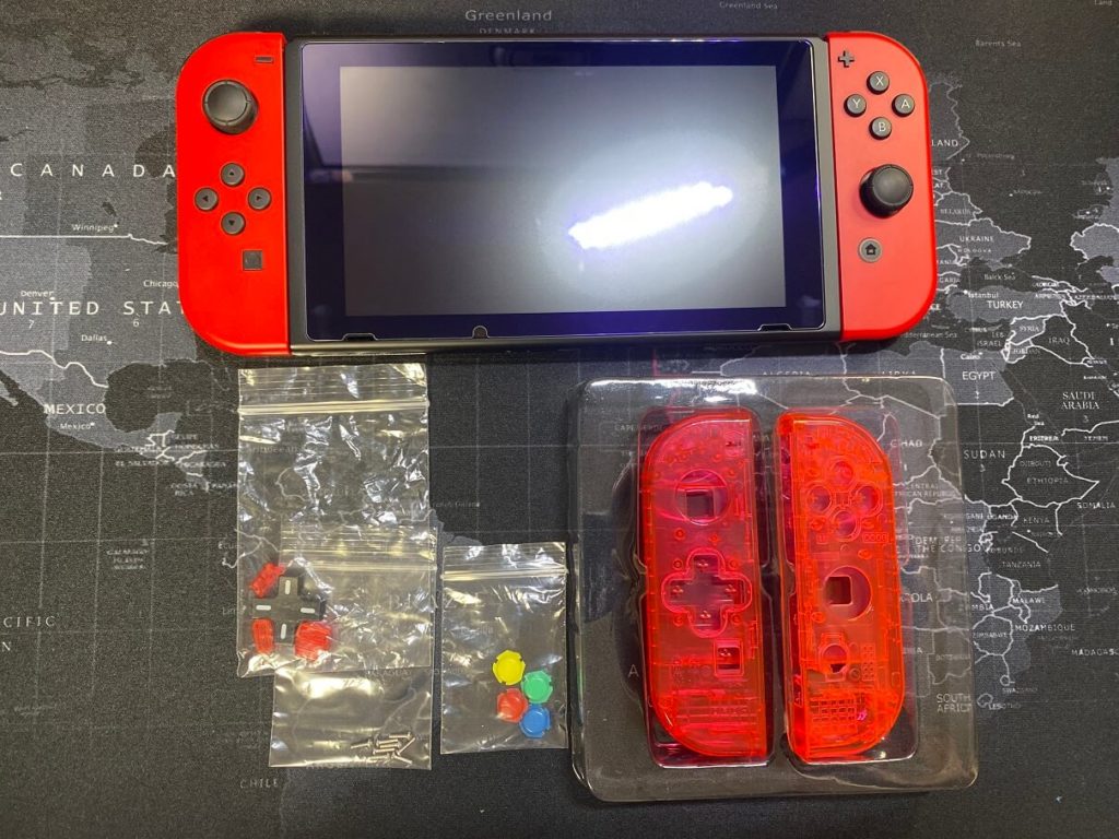 Switch シェル交換-